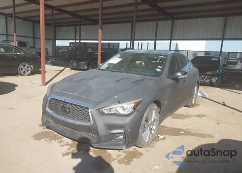 2018 Infiniti Q50 3.0T Luxe from USA, damaged, VIN JN1EV7AP3JM591806
